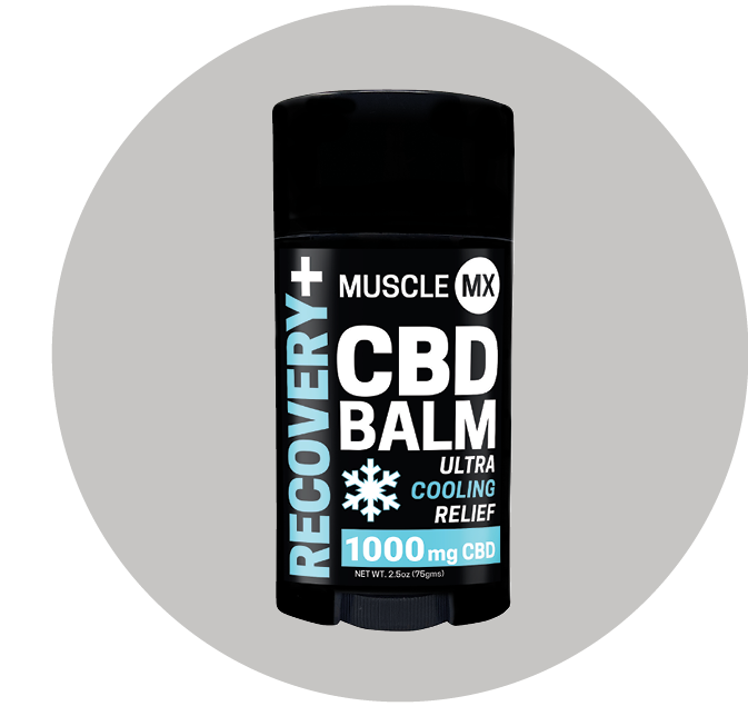 InPickleball | Muscle MX Recovery+ CBD Balm Ultra Cooling Relief