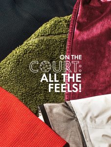 InPickleball | Issue 3 | Volley | Style Strategies | Texture On The Pickleball Court | Waffle | Ribbed | Fleece | Velvet |Shine