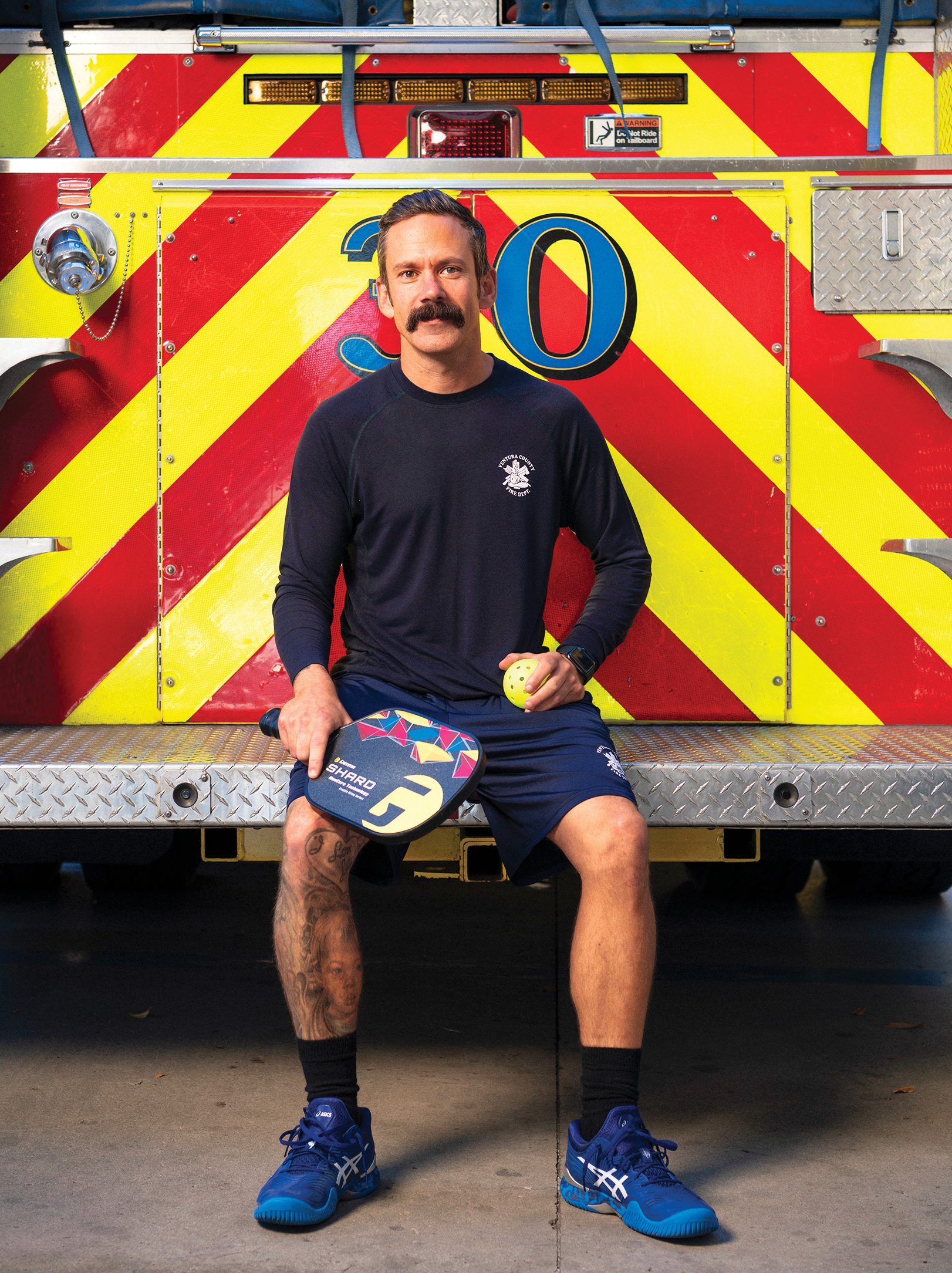InPickleball | Firefighter Jeff Golden