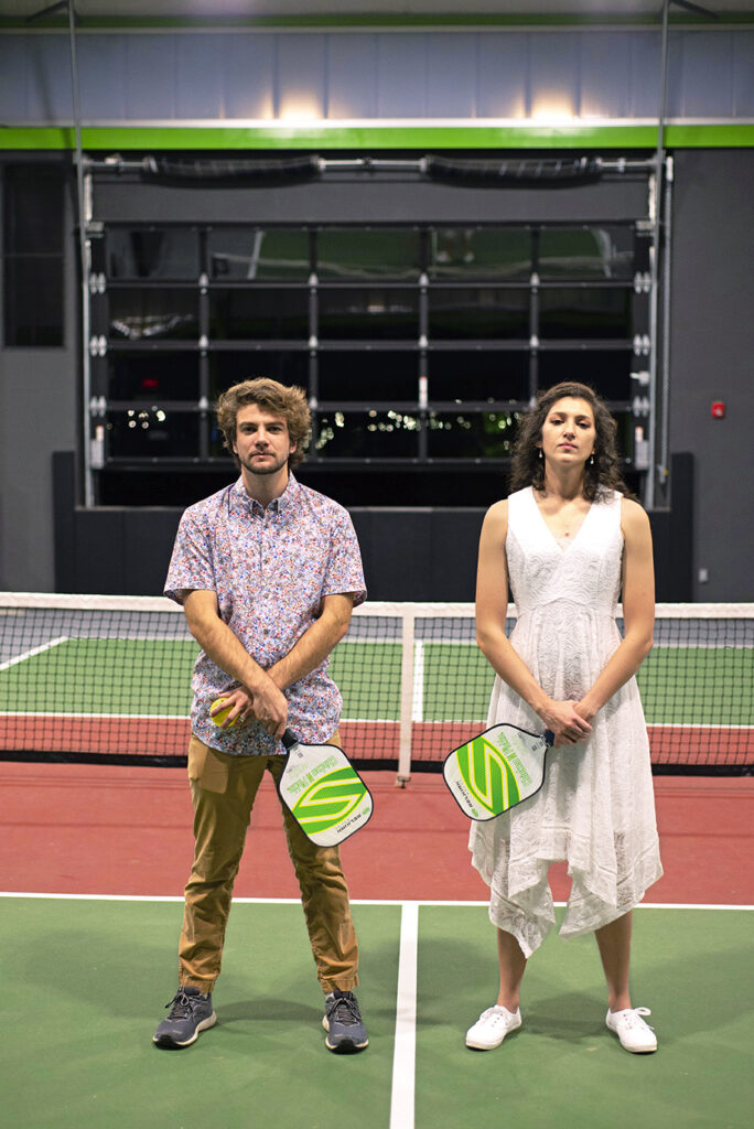 InPickleball | Summer-camp sweethearts turned a pandemic wedding into a pickleball party | Annie Rubert and Griffin Aven