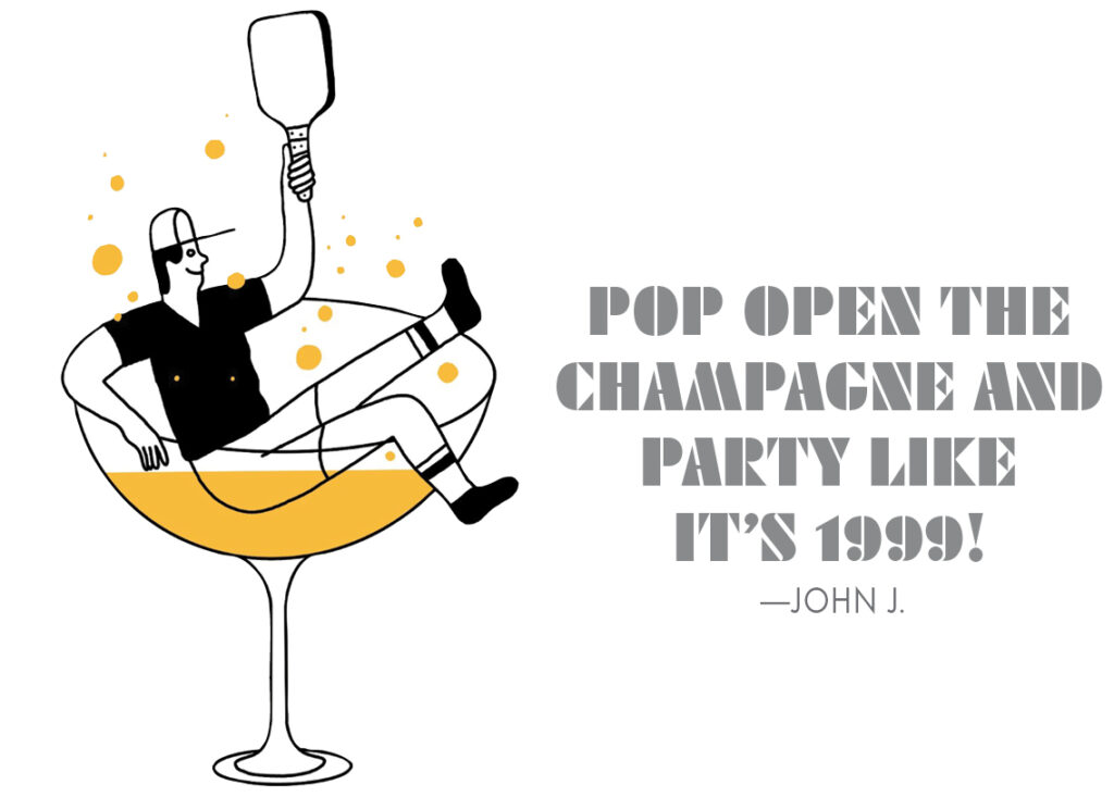 InPickleball | Heard on the Court | Pop open the champagne