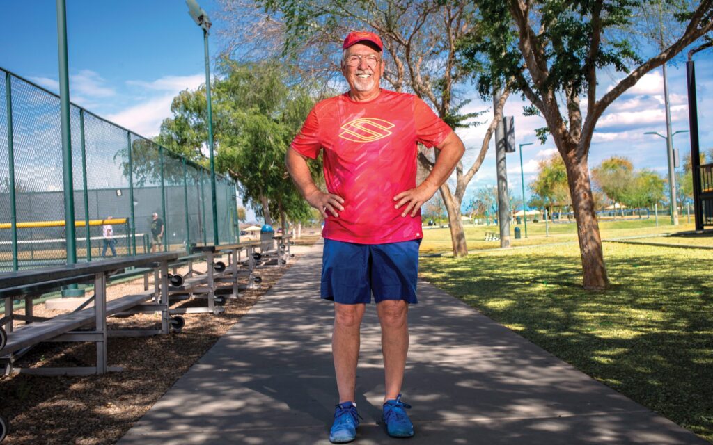 InPickleball |  Paul winters in Arizona, then journeys in his RV van to courts all over the country in the spring, summer, and fall