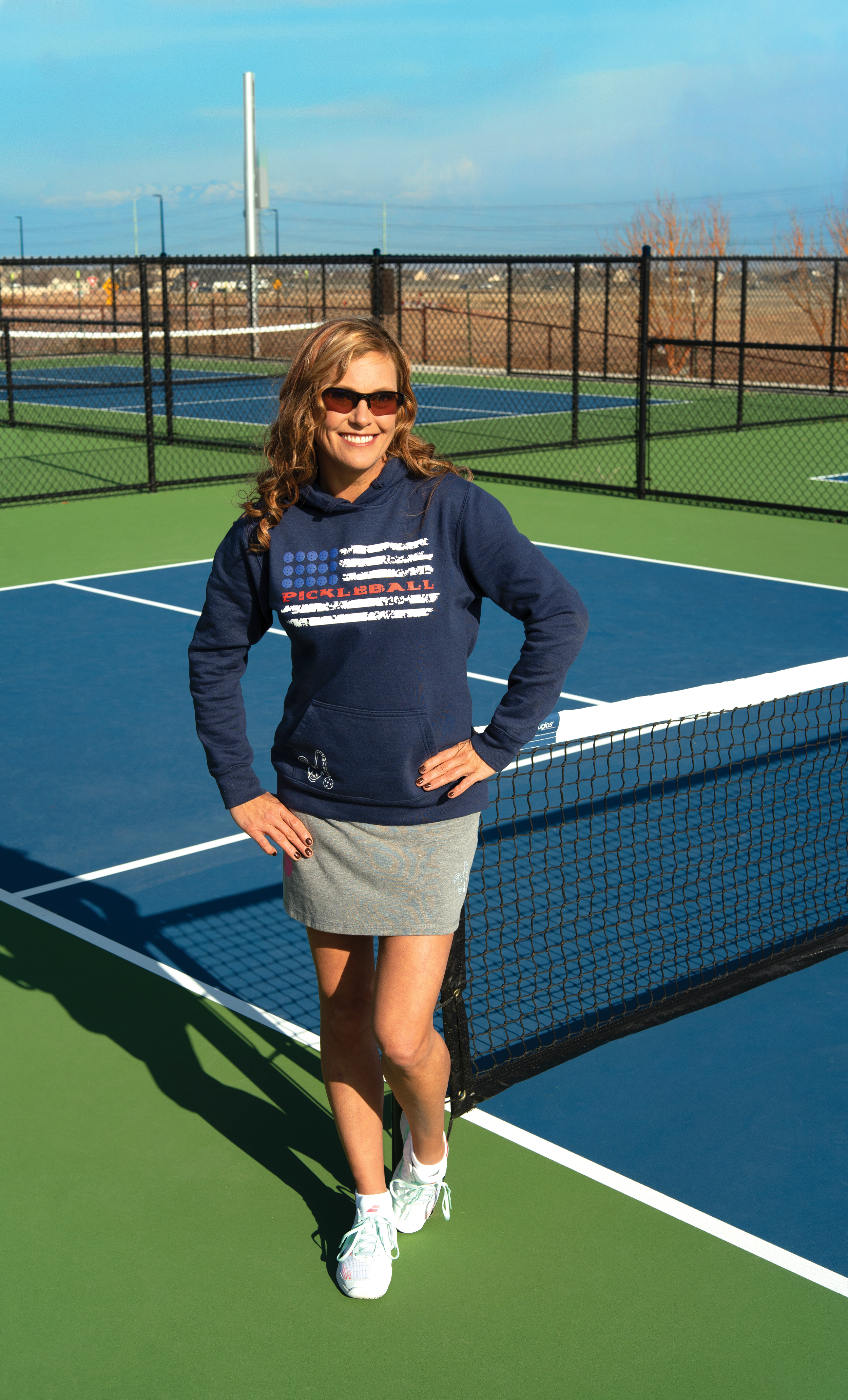 InPickleball | Work Wise | Marlo Dwelle, the founder of Dink Dink Smash, plays pickleball, sometimes twice a day, at various parks near her home