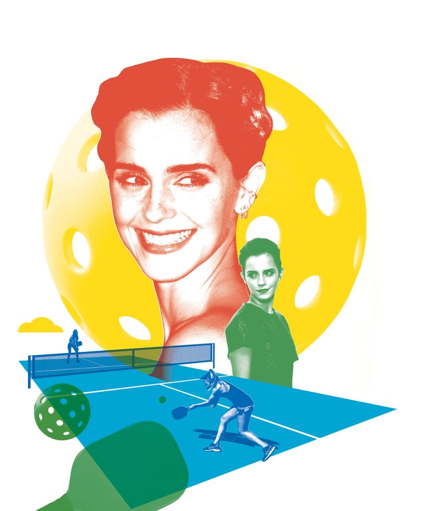 InPickleball Celebrity Pickler Emma Watson