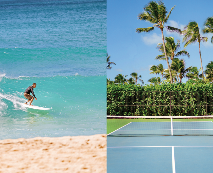 InPickleball | Issue 10 | Go There | Oahu Hawaii Surf and Turf | Pickleball
