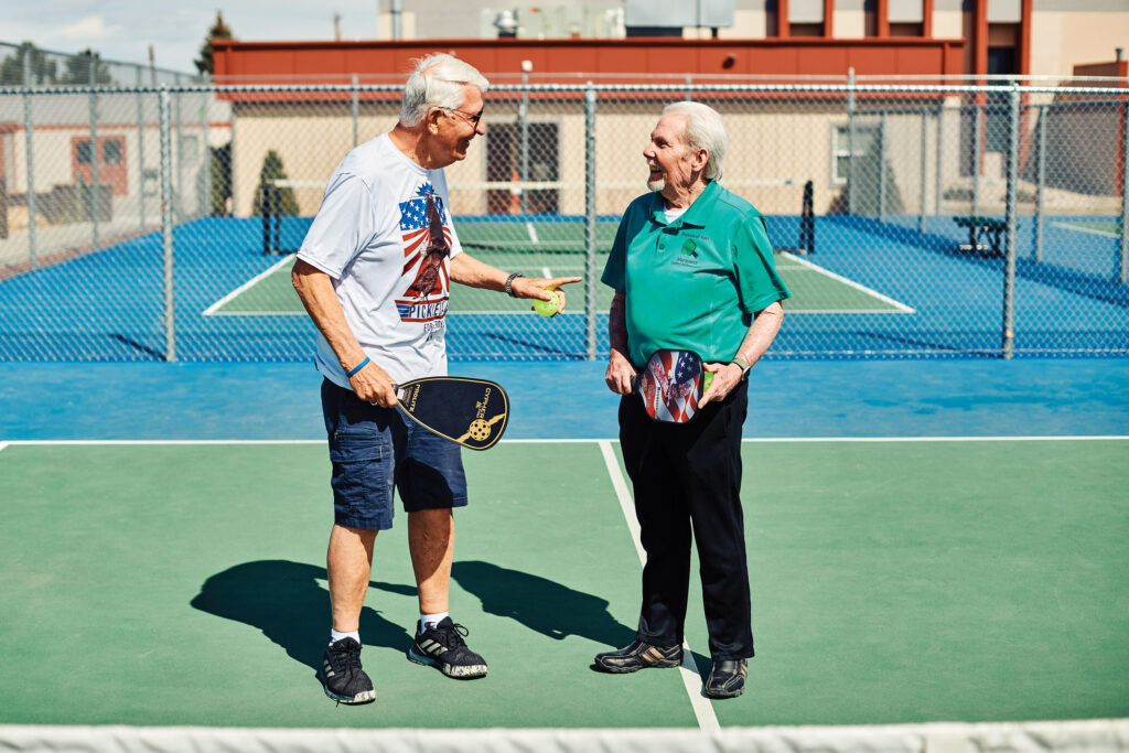 InPickleball | Pickleball Ken with a member of his “family”