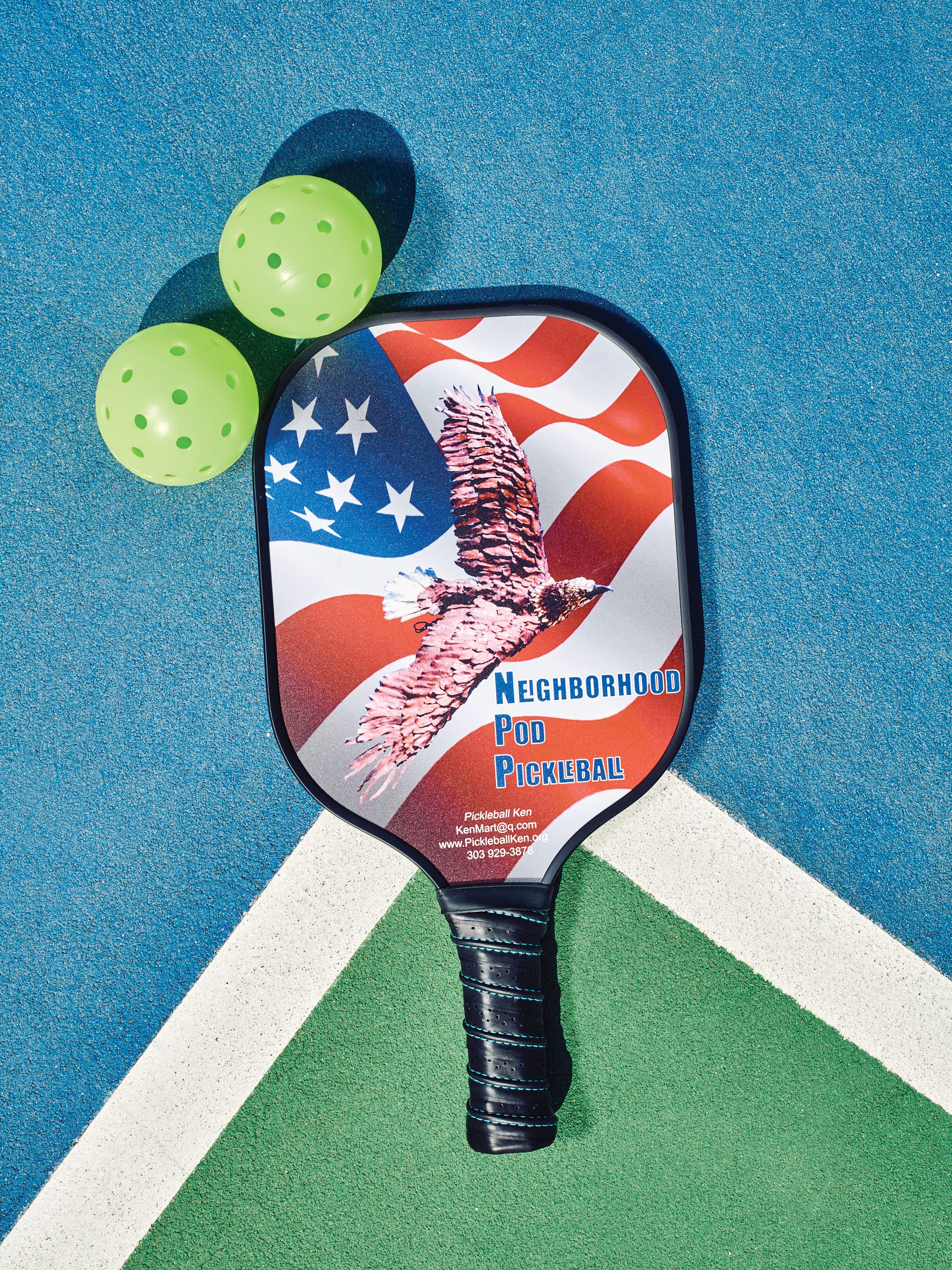 InPickleball | A paddle sold on his site to raise money