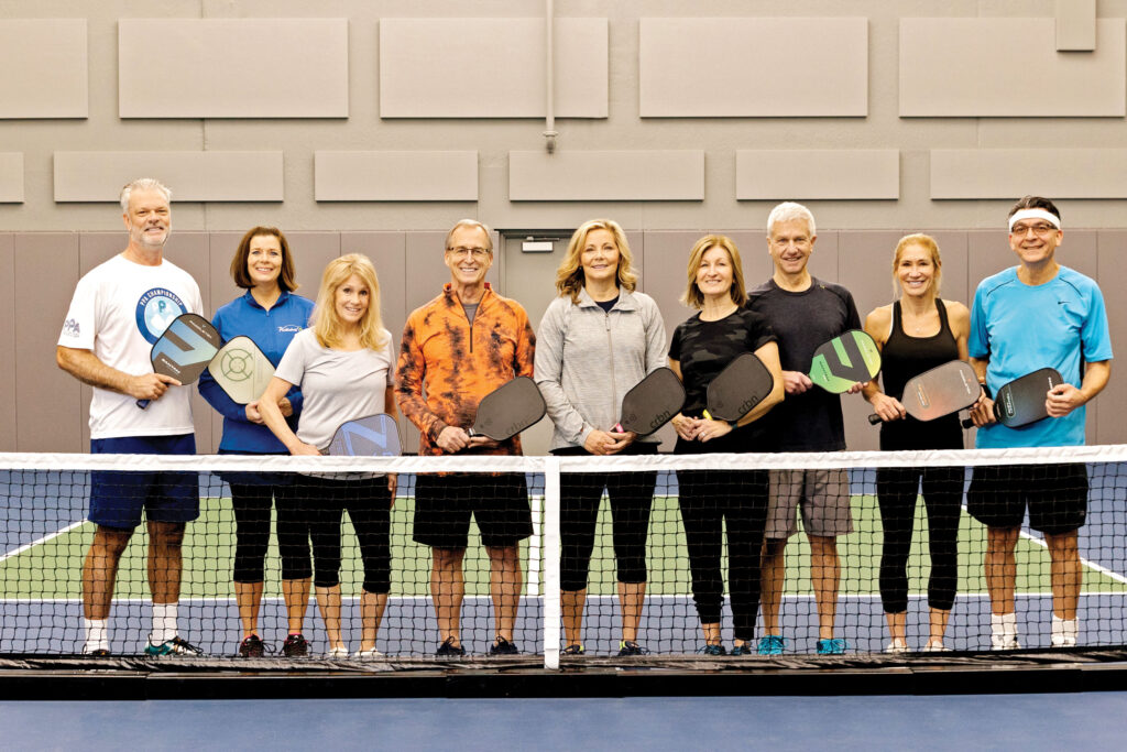 InPickleball | The members are game for both fierce competition and friendly socializing