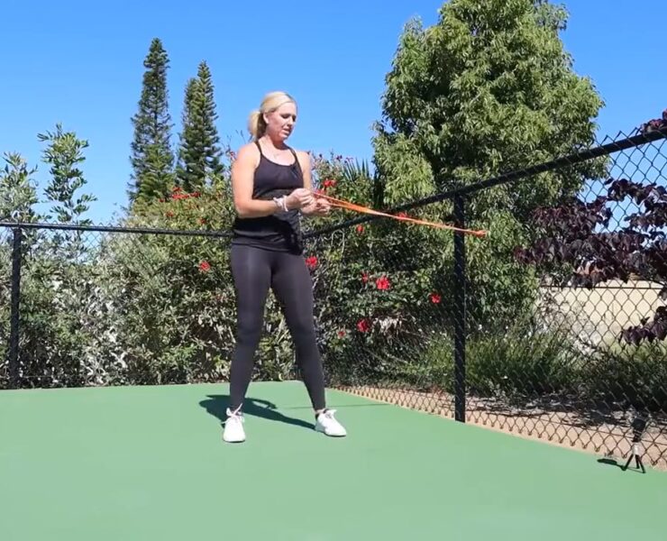 Exercises for Pickleball with Resistance Bands