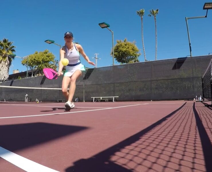 Full Court Half Court Drill for Pickleball