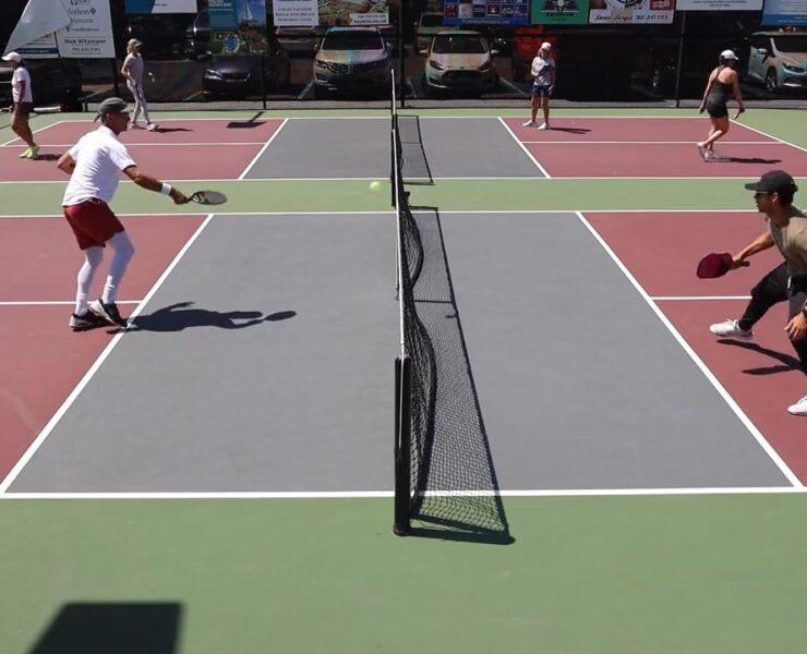 Full Court Kitchen Versus Half Court Kitchen Pickleball Drill