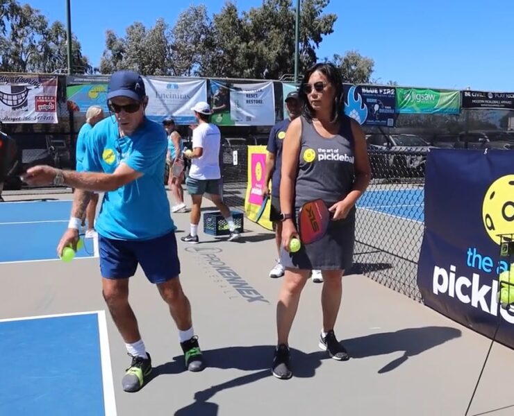 Learn a Left-Handed Pickleball Serve