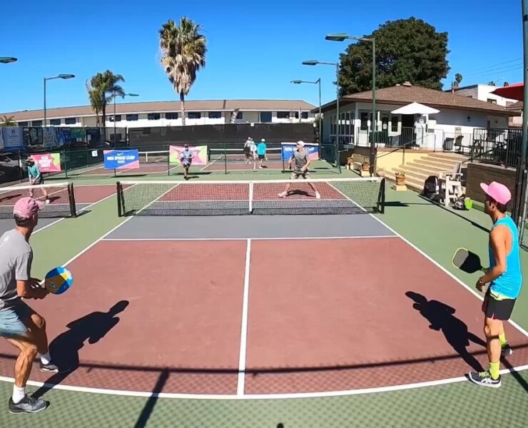 Playing a Third Shot Drive to Set Up an Easy Fifth Shot Drop in Pickleball