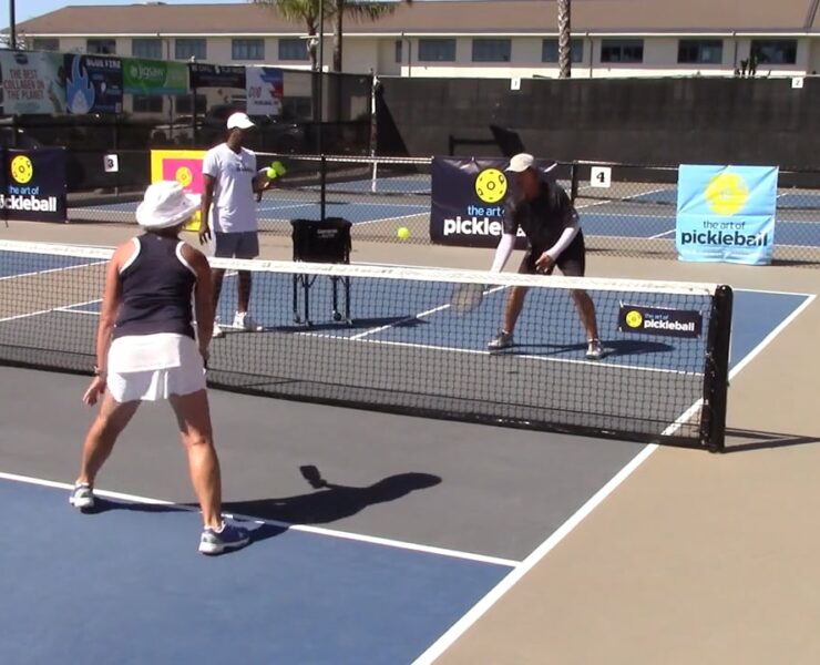 Strategies for Hitting Dink Shots in Pickleball