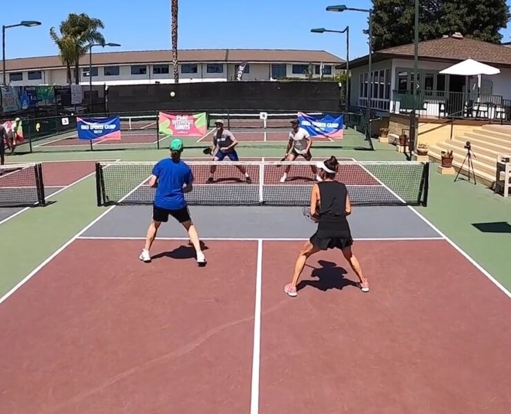 The Advantages of Attacking the Player in Front of You in Pickleball