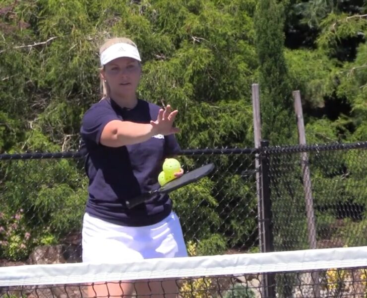 The Basic Back to Front Pickleball Drill