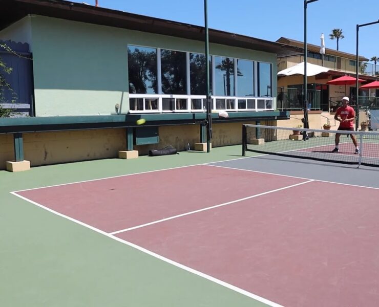 Two Person Baseline Drill for Pickleball